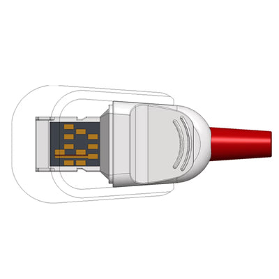 Compatible Adult Hard Shell SpO2 Sensor 1.0m (Comparable to Masimo 4050 (RD SET DCI), Technology: RD)
