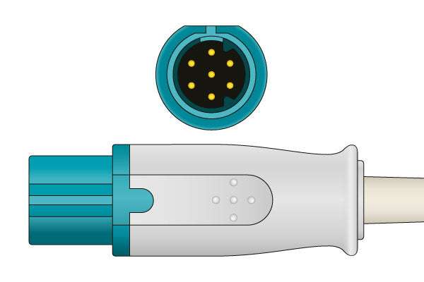Draeger Compatible ECG Trunk Cable