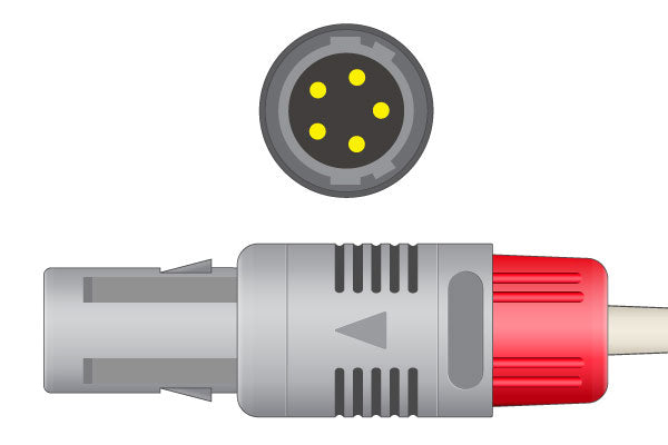 Heal Force Compatible SpO2 Adapter Cable