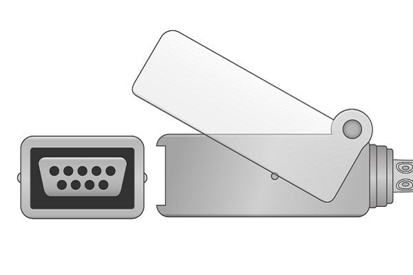 Spacelabs Compatible SpO2 Adapter Cable