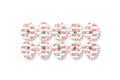 Kendall-LTP Compatible Foam Solid Gel Electrode - 200