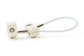 Cable Mgmt 6" Heavy Duty Cable Tether w/key, Pack of 12