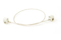 Cable Mgmt 12" Cable Tether w/key, Pack of 12
