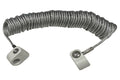 12 Ft Coiled Cable Tether Clear
