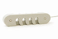 4 Place Cable Holder W/ 12" Tether w/key, Pack of 5
