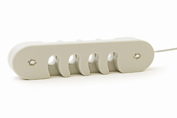 4 Place Cable Holder W/ 12" Tether w/key, Pack of 5