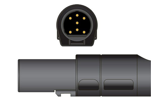 CAS Med Compatible Direct-Connect ECG Cable