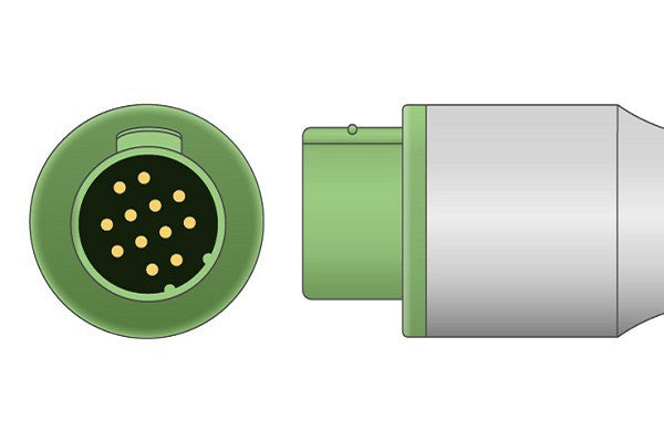 Mennen Compatible Direct-Connect ECG Cable