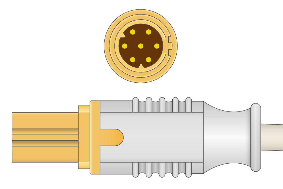 Draeger Compatible IBP Adapter Cable
