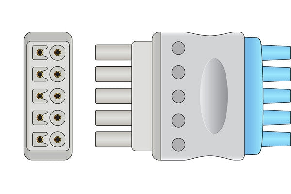 Bionet Compatible ECG Leadwire