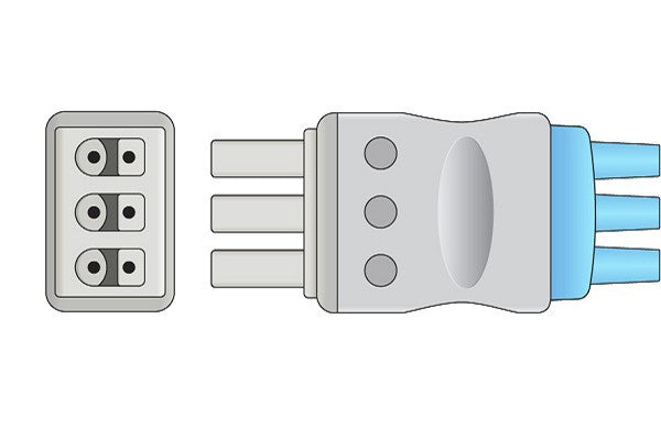 Draeger Compatible ECG Leadwire