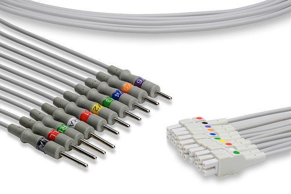 GE Healthcare > Marquette Compatible EKG Leadwire