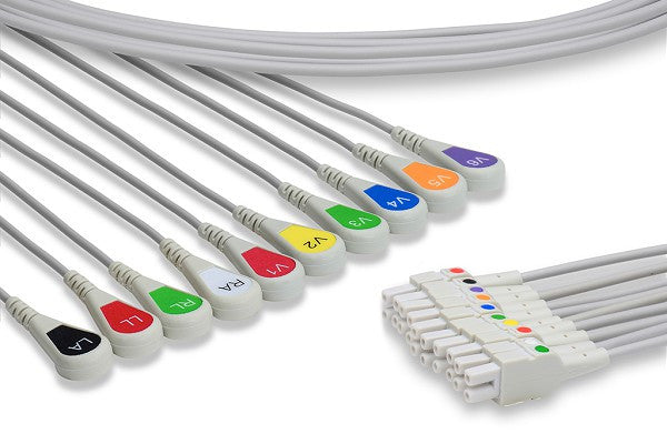 GE Healthcare > Marquette Compatible EKG Leadwire