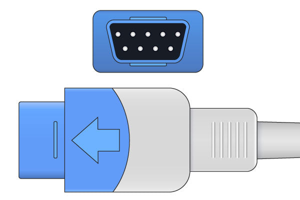 Datex Ohmeda Compatible Short SpO2 Sensor