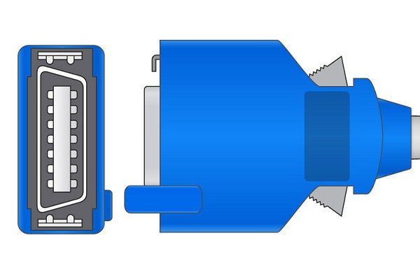Nihon Kohden Compatible Direct-Connect SpO2 Sensor