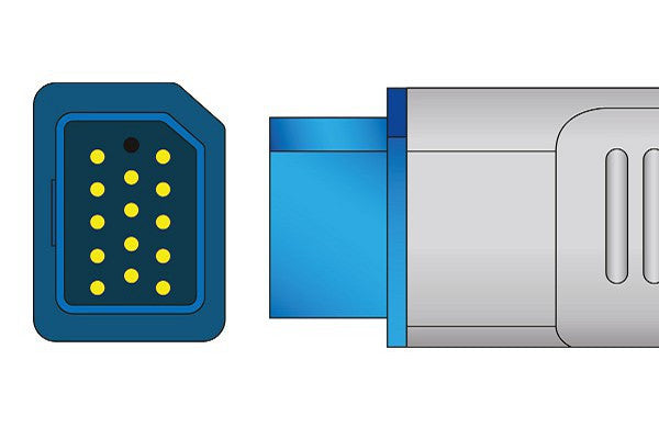 Nihon Kohden Compatible Direct-Connect SpO2 Sensor