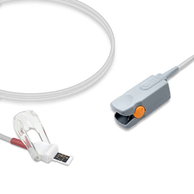 Compatible Adult Hard Shell SpO2 Sensor 1.0m (Comparable to Masimo 4050 (RD SET DCI), Technology: RD)